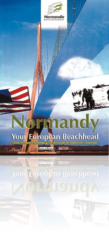 <br />Normandie D�veloppement (aide au d�veloppement �conomique) : image globale, application d�pliants
