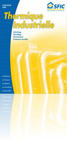 <br />DAI - SFIC (distribution b�timent, groupe Saint-Gobain) :  catalogue 100 pages, conception graphique, mise en pages