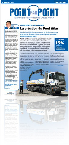 <br />DAI - SFIC (distribution b�timent, groupe Saint-Gobain) :  r�alisation journal interne